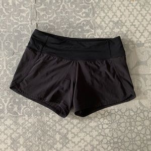 Lululemon black shorts EUC
